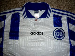 Ob Odense Boldklub 1998/2000 Adidas Home Shirt Rare