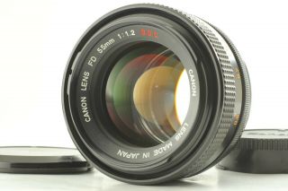 Rare " O " [exc,  4] Canon Fd 55mm F/1.  2 S.  S.  C.  Ssc Mf Standard Lens From Japan