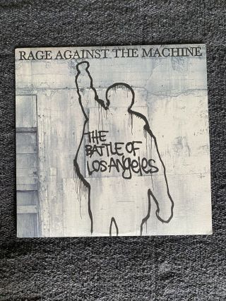 Rage Against The Machine The Battle Of Los Angeles Lp 99 Epic Press Rare
