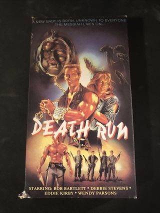 Death Run Vhs Rare Htf Videotec