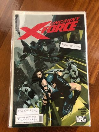 Ultra Rare Uncanny X - Force Full Run 1 - 12 First Printings - [mint Condition]