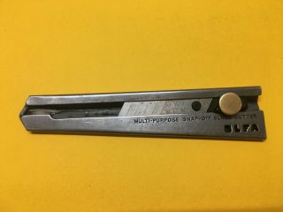 Vintage Rare Olfa Made In Japan Multi - Purpose Snap - Off Blade Cutter.