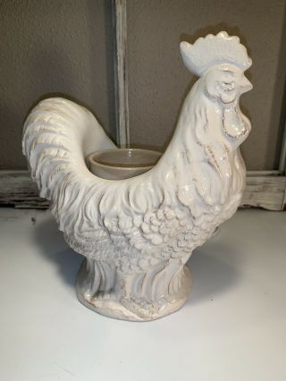 Scentsy Chantecler Rooster Warmer Rustic Large Retired Farmhouse Rare