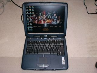 HP OmniBook XE3 Laptop with Windows 98 Installed,  Built - in Floppy Drive,  Rare 2