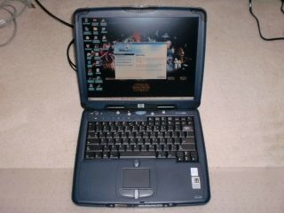 HP OmniBook XE3 Laptop with Windows 98 Installed,  Built - in Floppy Drive,  Rare 3