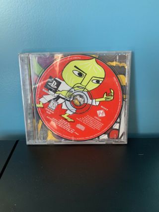Parappa The Rapper (playstation 1) Rare Ps1 - Game,  Case & Back Artwork