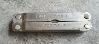 Very Rare Early Version Of Leatherman Pst Pocket Survival Tool