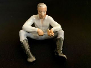 Herend Porcelain Handpainted Rare Lunch Worker Man 5801 (gÁcser Kata)