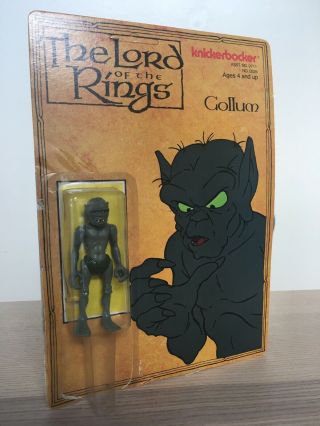 Knickerbocker 1979 Rare Vintage Lord Of The Rings Gollum Action Figure (read)