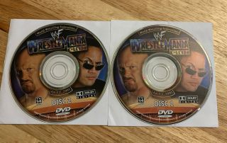 Wwe 2001 Wrestlemania X - Seven 17 Dvd 2 - Disc Only Mega Rare Oop Authentic Us