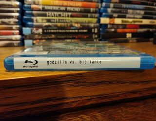GODZILLA VS.  BIOLLANTE Blu Ray RARE OOP Like RARE Echo Bridge Miramax (2012) 3