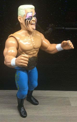 Large 14 Inch Articulated Galoob Sting The Stinger Wcw Figure 1991 Rare