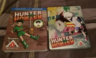 Hunter X Hunter Blu - Ray Set 1 Volume 1 Steelbook Limited Edition Rare Oop