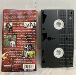 ZOMBIE DOOM VHS - Extremely Rare Horror Gore Andreas Schnaas Marc Trinkhaus OOP 2