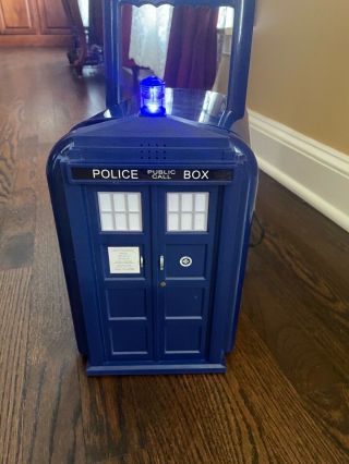 Doctor Who Tardis Mini Fridge/warmer.  Use At Home,  Office Or Car.  Rare