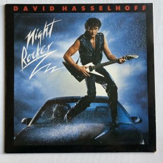 David Hasselhoff - Night Rocker Rare Lp Record Vinyl