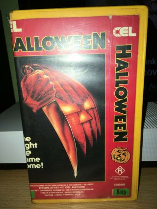 1978 Halloween Horror Rare Beta Not Vhs
