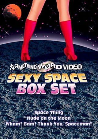 Sexy Space Box Set 3 Movies From Something Weird Video Dvd 3 - Disc Set Euc Rare