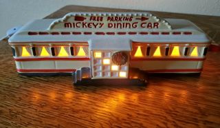Rare Dept.  56 50784 - Snow Village " Diner " Or " Mickey 