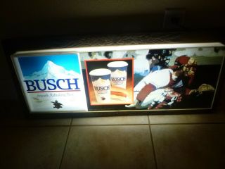 Rare 1979 Anheuser Busch Beer Lighted Sign