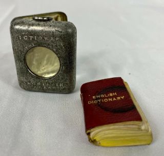 Rare C 1900 Smallest English Dictionary In The World,  Frederick Stokes Miniature