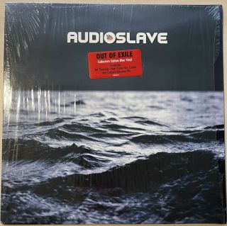 Audioslave - Out Of Exile - 2 Lp Collectors Edition Blue Vinyl - Rare,  Oop
