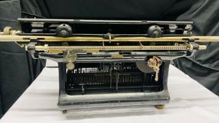 Rare Antique Continental Large Carriage Typewriter 5