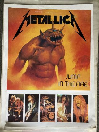 Vintage 1983 Metallica Kill 
