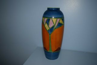 A Very Rare John Guilford For Barker Bros Vase " Arabesque " C1926