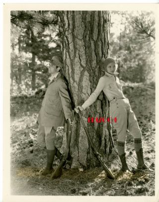 Marian Marsh & Donald Cook Vintage Photo 1931 " Mad Genius " Rare Hunting