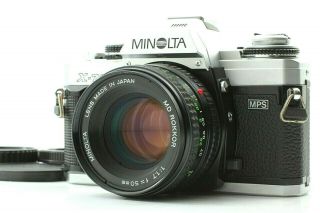 Rare Silver 【body Near Mint】minolta X - 700 Camera & Md 50mm F/1.  7 From Japan 196