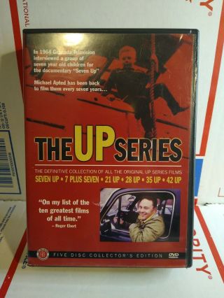 Rare The Up Series Documentary (dvd,  2004,  5 - Disc Set) Michael Apted Gc