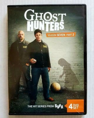 Ghost Hunters: Season Seven 7,  Part 2 (dvd,  4 - Disc Set) Rare Oop Read