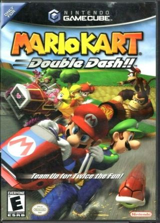 Mario Kart: Double Dash Rare (nintendo Gamecube,  2003) Vtg Racing