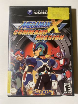Megaman X Command Mission Nintendo Gamecube Rare Capcom Mega Man
