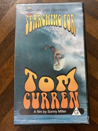 Searching For Tom Curren,  Surfing Vhs,  Rip Curl,  Sonny Miller,  Rare Surf Film