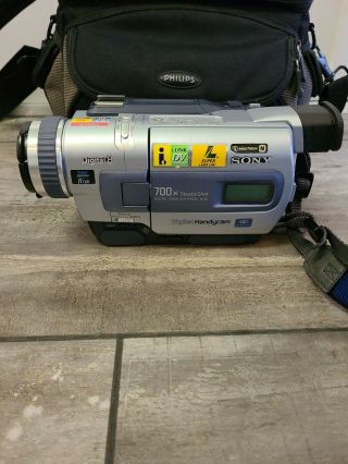 Sony Dcr - Trv530 Handycam Digital 8 Camcorder 8mm Night Shot Rare