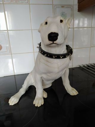 Limited Edition English Bull Terrier Rare 2002 Country Artist 