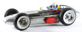 Very Rare Yonezawa Jet Speed Racer Tin Toy Car 1960s Battery Operated A Beauty