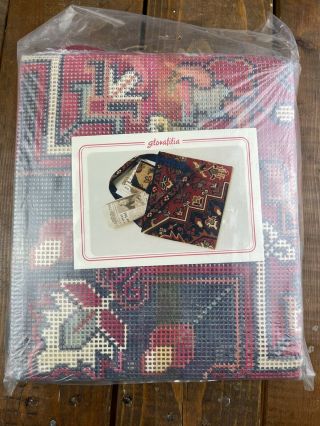 Glorafilia Rare Carpet Bag 914 Tapestry Needlepoint Kit Retired Kelim
