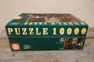 Complete RARE - Educa Jigsaw Puzzle - 10000 piece - 2003 - Las hilanderas velazquez 4