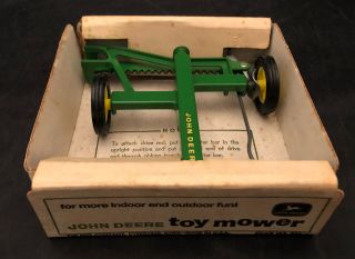 Vintage John Deere Sickle Bar Mower 1/16 Toy By Ertl Bubble Box Rare