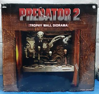 Neca Reel Rare Toys Predator 2 Trophy Wall Diorama Limited Edition 1 Of 5000