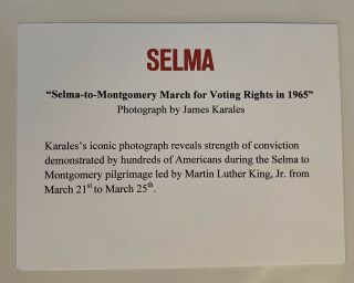 John Legend & Common “glory” Selma Frames Promo Rare & Photo By James Karales