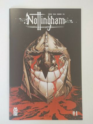 Nottingham 1 First Print Main Cover Mad Cave Comics 2021 Rare Htf