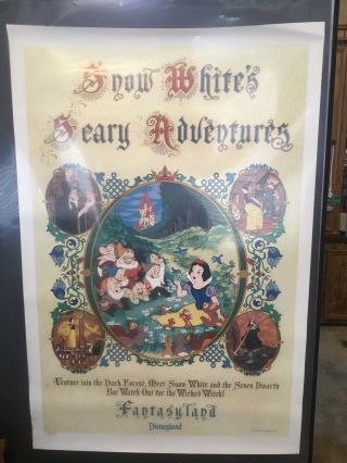 Rare Vintage Disneyland Snow White 