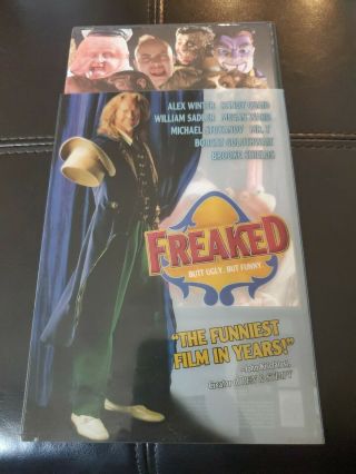 Freaked (dvd,  2005,  2 - Disc Set) Randy Quaid Alex Winter Anchor Bay Rare Oop