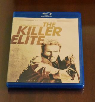 The Killer Elite 1975 Twilight Time Blu - Ray Sam Peckinpah James Caan Rare Oop