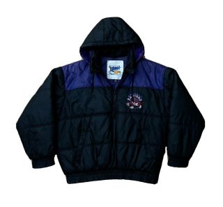 Vintage Toronto Raptors 1990’s Hood Jacket Size L Rare