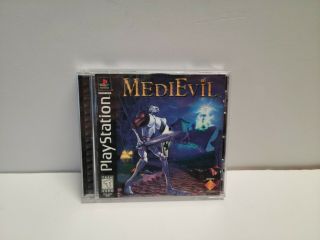 Medievil (playstation 1,  1998) Ps1 Cib Complete Rare
